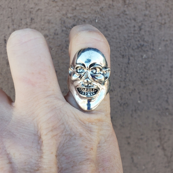 New Men's Sideshow Freak Monster Man Scary Ring. - Picture 10 of 12